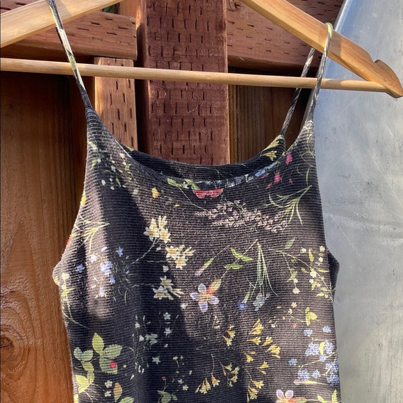 Farm Rio Wildflower Midi Knit Dress - Picture 2 of 9